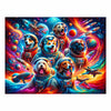 A3 Astronaut Dogs  - Jigsaw Puzzle