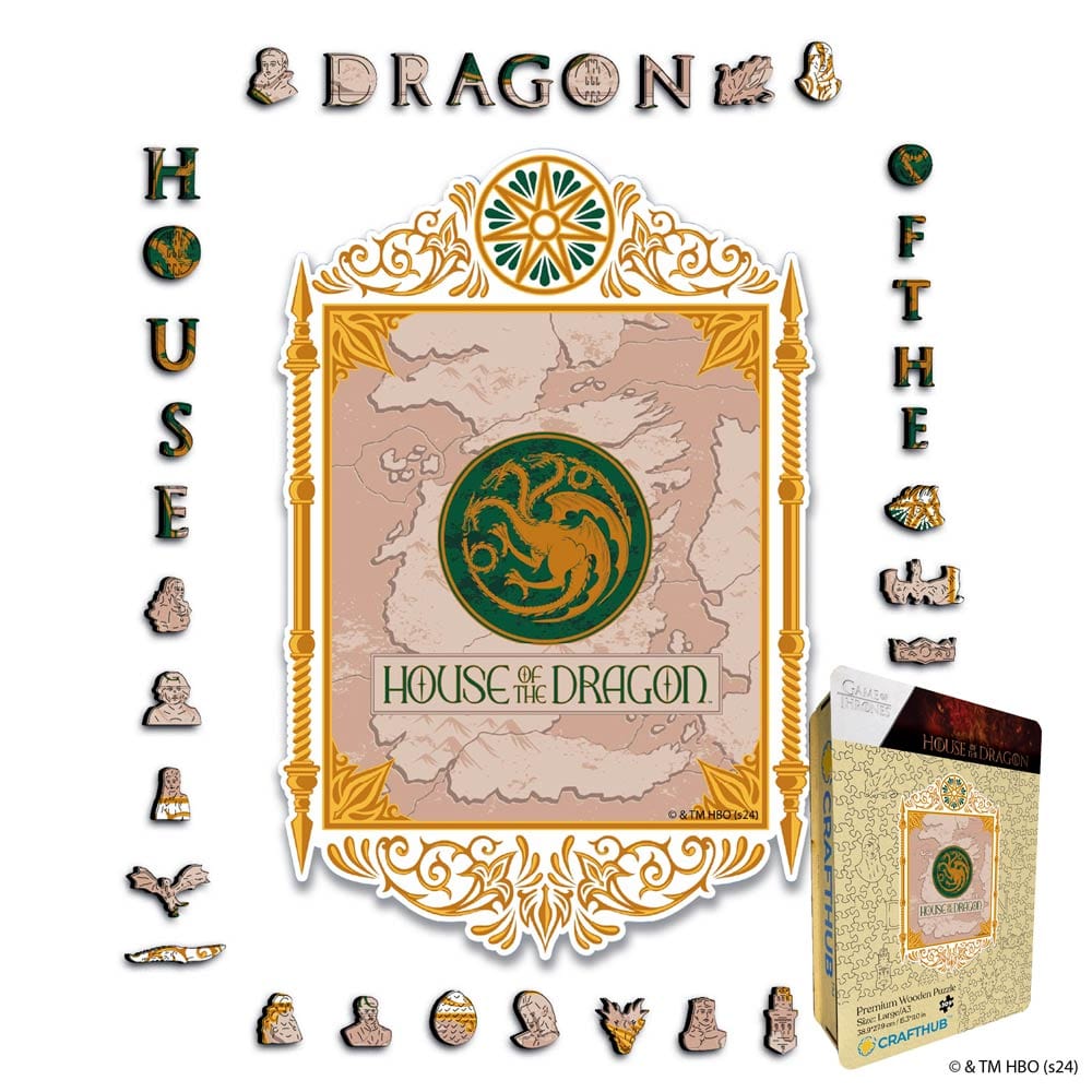 Emblem of Dragon - Jigsaw Puzzle