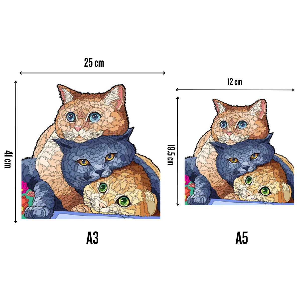 三匹の子猫 - ジグソーパズル