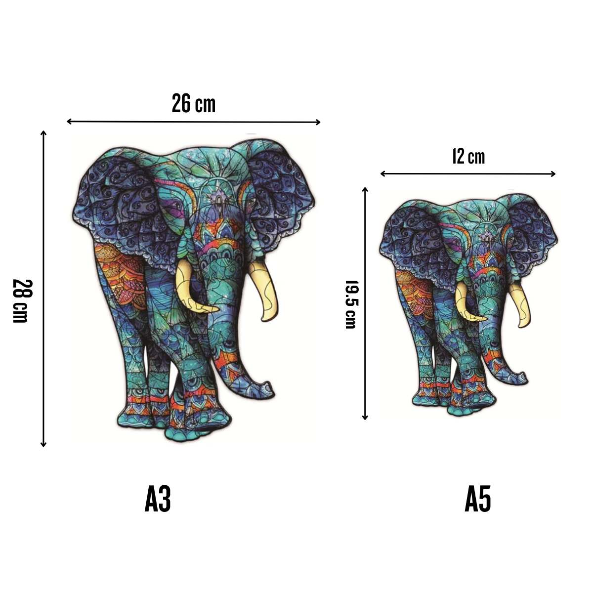 アジア象 - ジグソーパズル