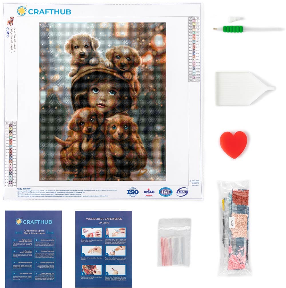 15.7" x 19.7" (40x50cm) Winter Wonderland - Diamond Painting Kit