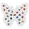 Animal Jigsaw Puzzle > Wooden Jigsaw Puzzle > Jigsaw Puzzle Floral Butterfly - Jigsaw Puzzle