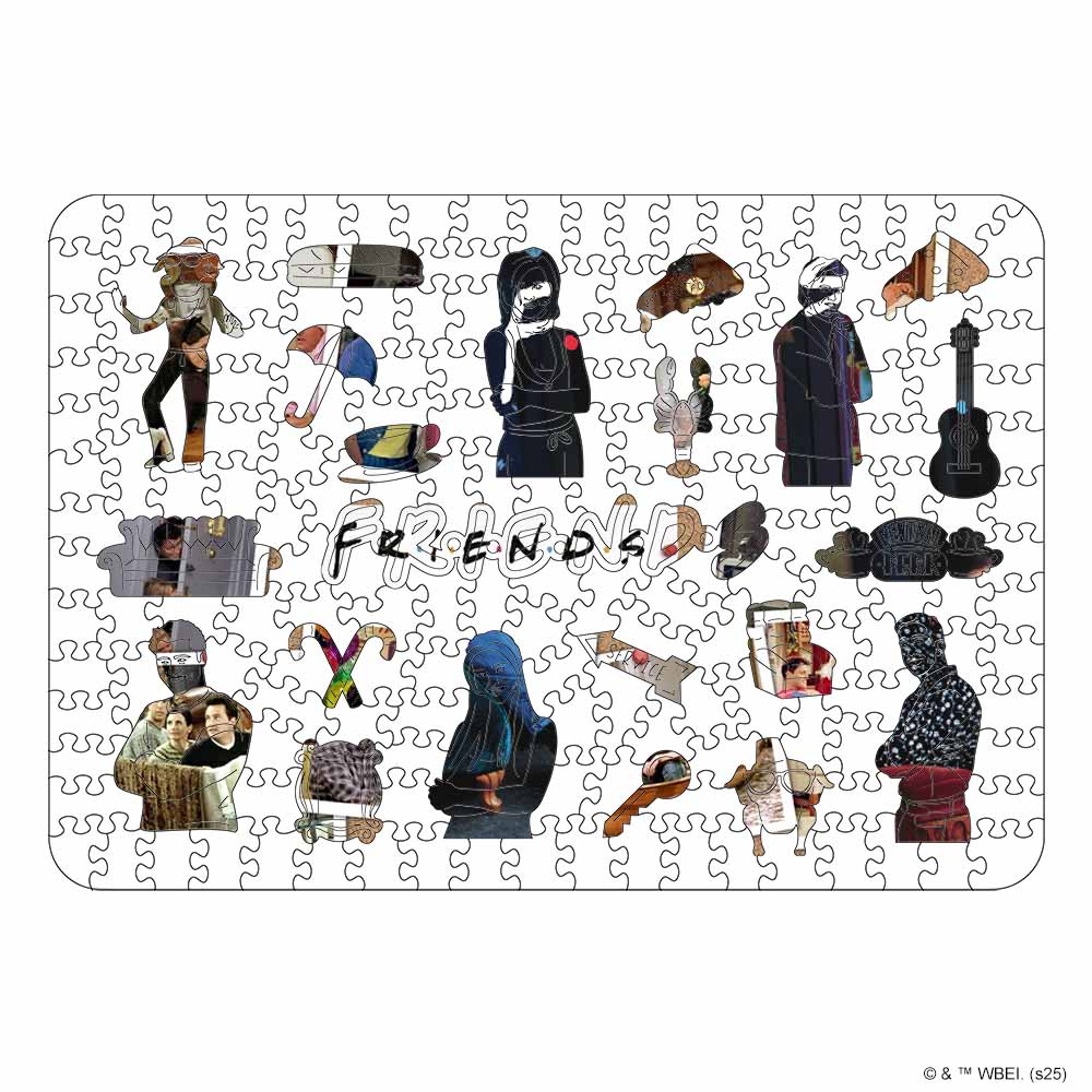 Animal Jigsaw Puzzle > Wooden Jigsaw Puzzle > Jigsaw Puzzle Friends Iconic Moments - Wooden Jigsaw Puzzle