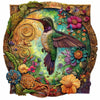 Animal Jigsaw Puzzle > Wooden Jigsaw Puzzle > Jigsaw Puzzle A5 Vibrant Blossom Hummingbird - Jigsaw Puzzle