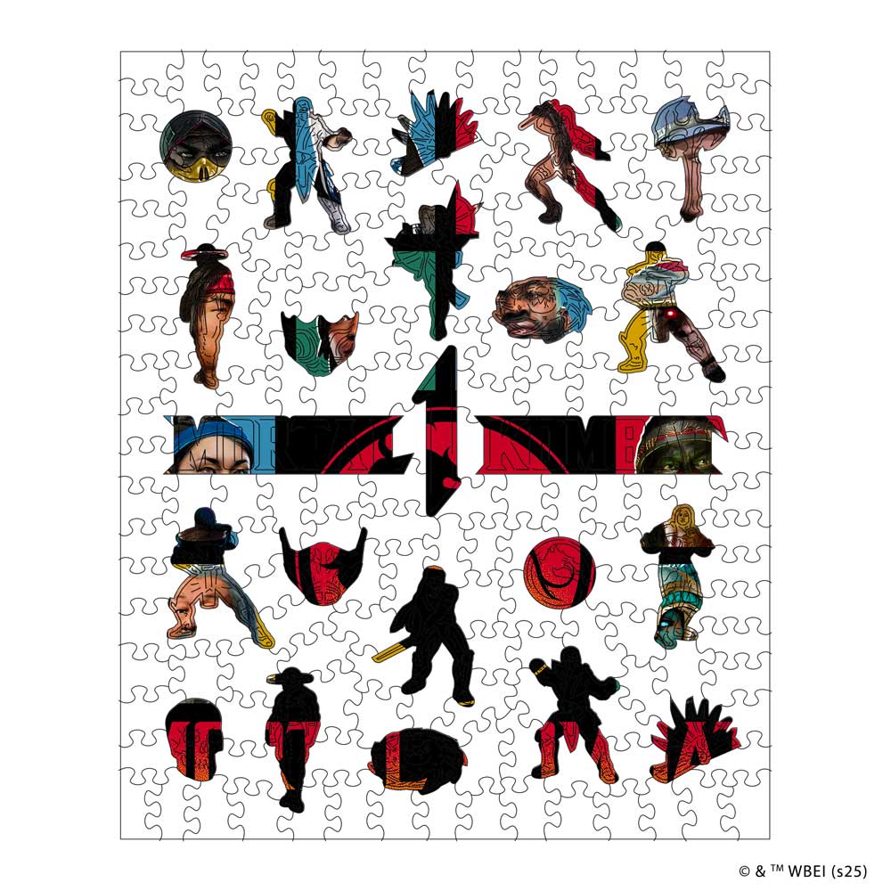 Animal Jigsaw Puzzle > Wooden Jigsaw Puzzle > Jigsaw Puzzle Mortal Kombat Warriors - Wooden Jigsaw Puzzle