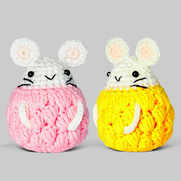 ハムスターのカップル - かぎ針編みキット – Crafthub Japan