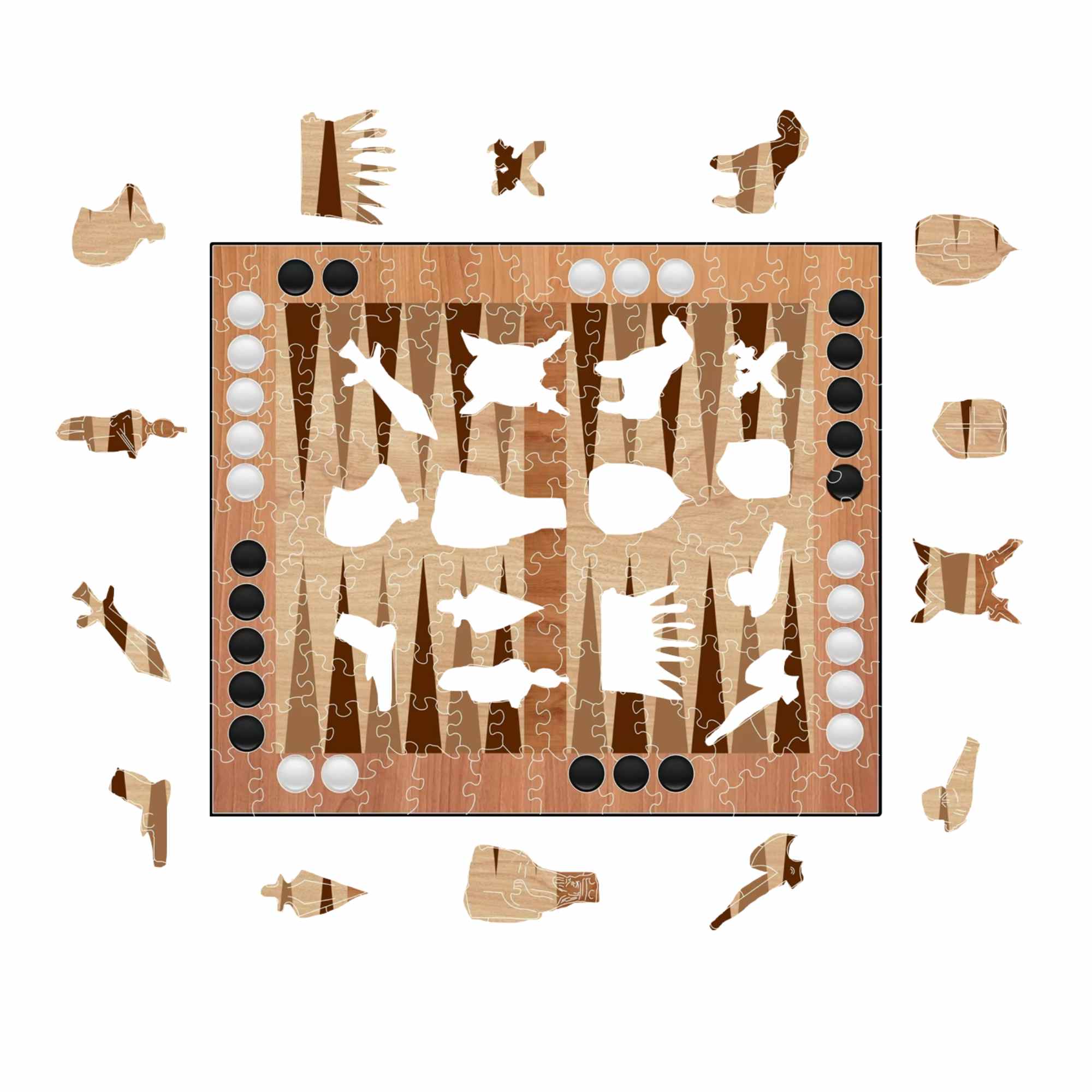 jigsaw puzzle Backgammon - Jigsaw Puzzle